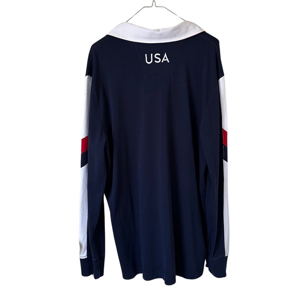 Nautica Men's Long Sleeve Polo Shirt - Picture 2 of 3